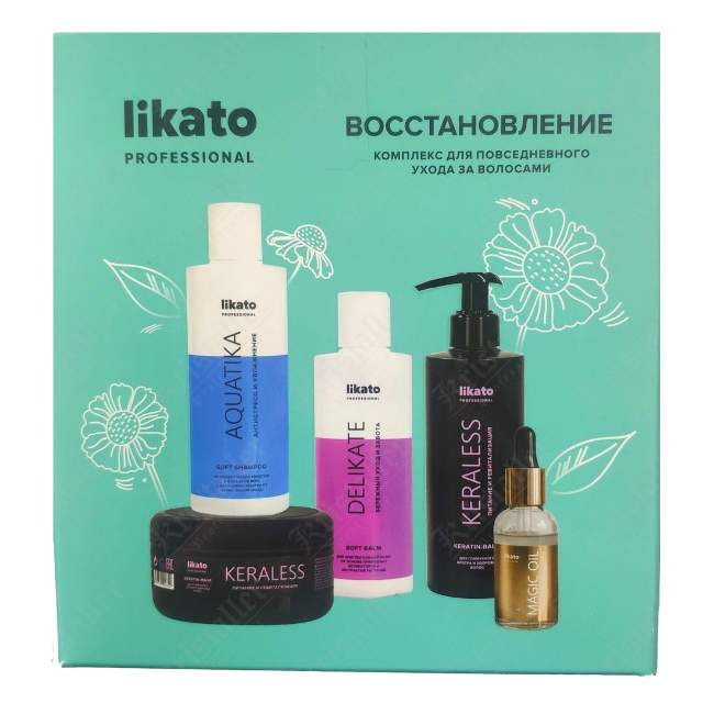 Комплекс для повседневного ухода за волосами «Восстановление» Комплекс для повседневного ухода за волосами «Восстановление»