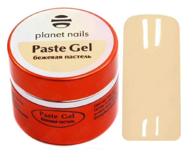 Гель-паста Planet nails, beige pastel, 5ml