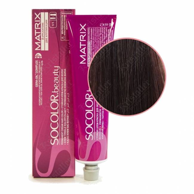 Крем-краска для волос Matrix SOCOLOR beauty 6MA