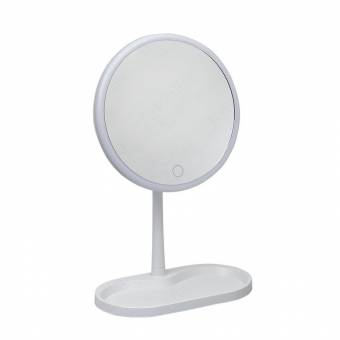 Зеркало косметическое с LED подстветкой (батарейки + USB) Зеркало косметическое с LED подстветкой (батарейки + USB)