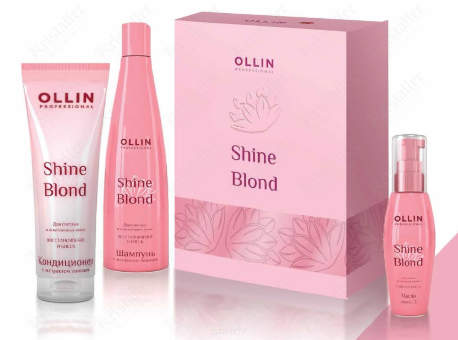 Набор для светлых и блондированных волос «Shine Blond» от Ollin